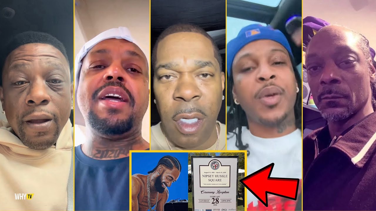 Rappers And Celebs React They Opening Nipsey Hussle Square In LA ‘Marathon Still Continues 🏁💙’