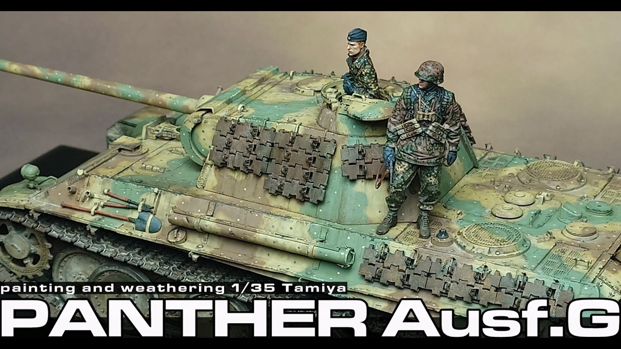 1/35 PANTHER G--painting and weathering