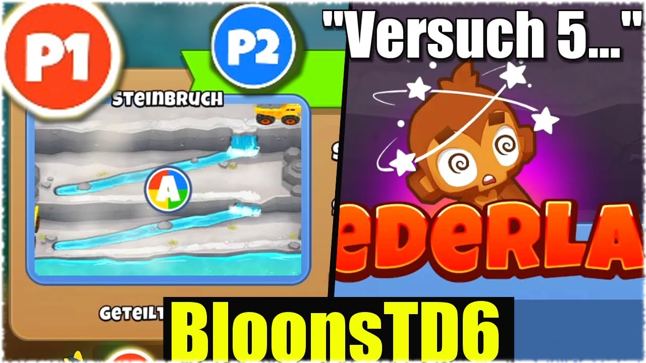 *CHIMPS* ICH VERSUCHE DIE NEUE MAP IM MULTIPLAYER! - BloonsTD6 [Deutsch/German]