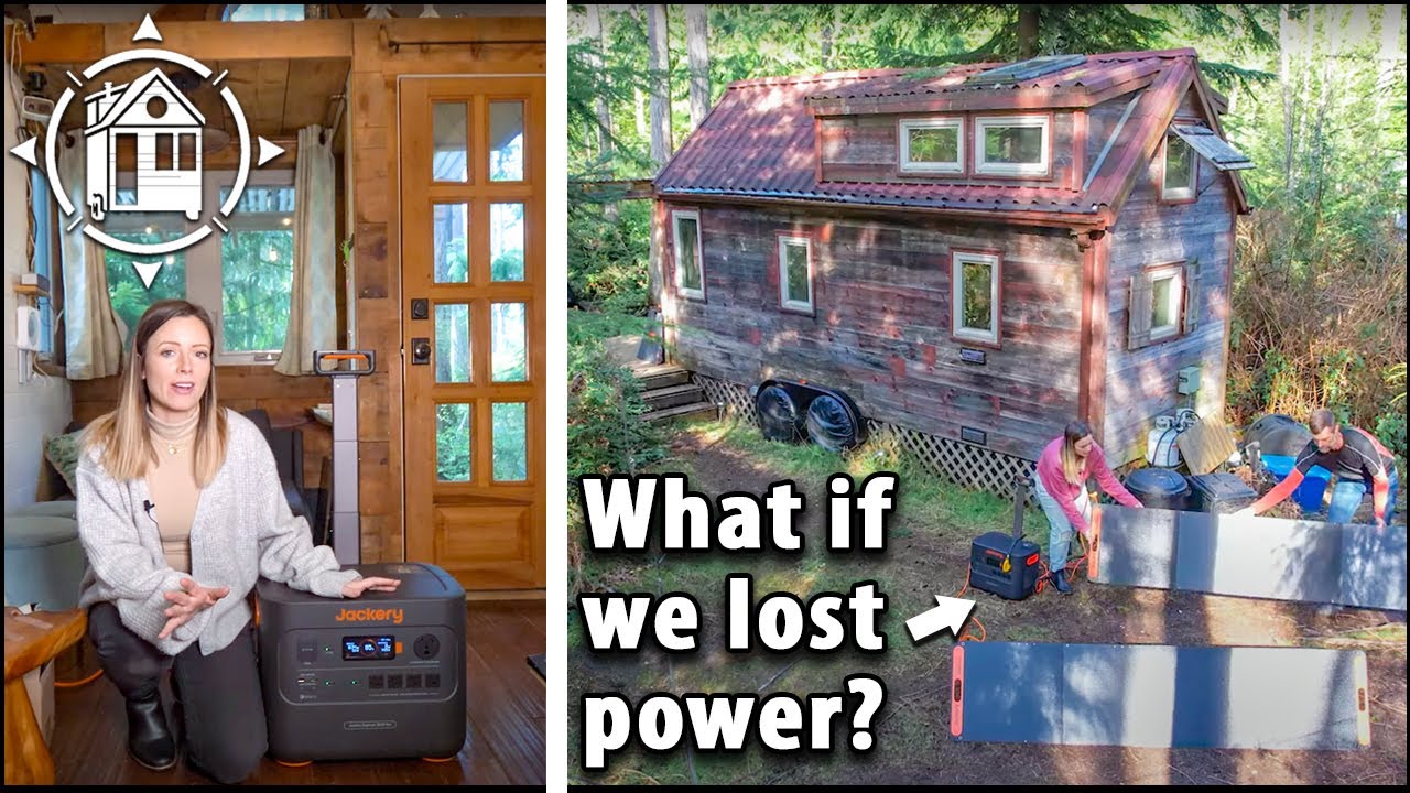 Tiny House power struggles! Off-grid w/ Jackery SG 3000 Pro