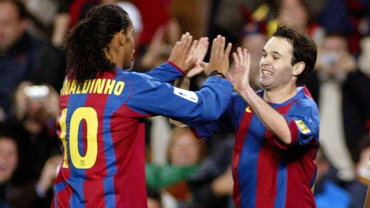 Andrés Iniesta vs. Real Madrid (A) • Spanish League 2004-2005 • First Clásico in the Bernabéu • 4-2