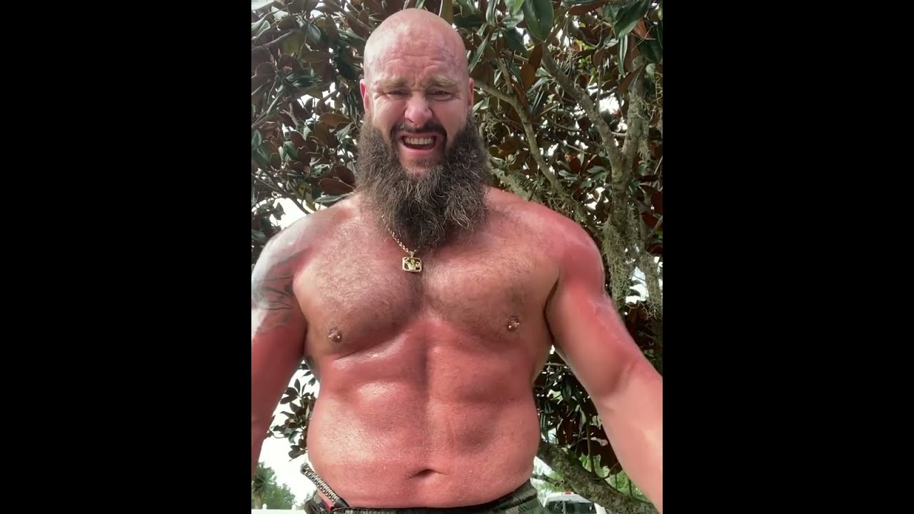 Braun Strowman finished the gym workout