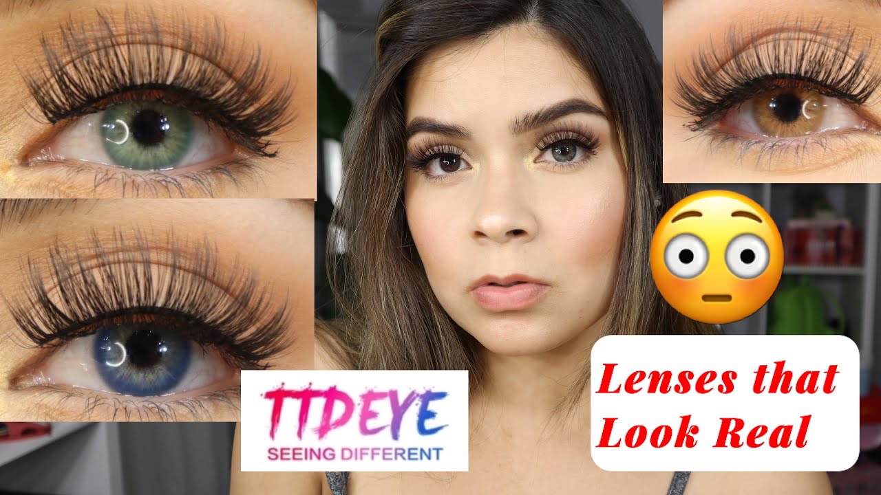 The most Natural color lenses for Dark Eyes! |TTDEYE Sin Collection | *affordable and Comfortable!