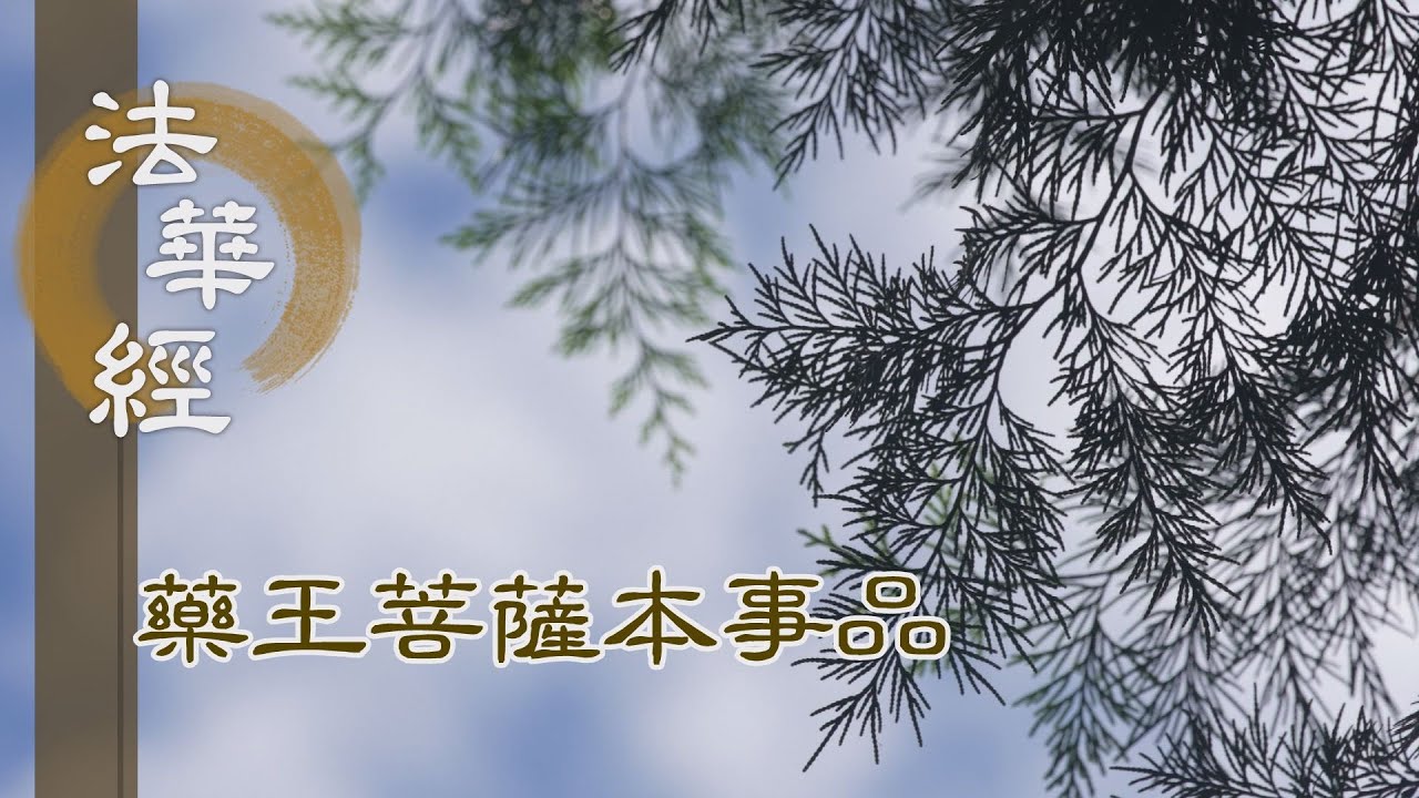 【靜思妙蓮華】 法華經 藥王菩薩本事品 - 如來光明 遍照十方 - 第1849集 20250113
