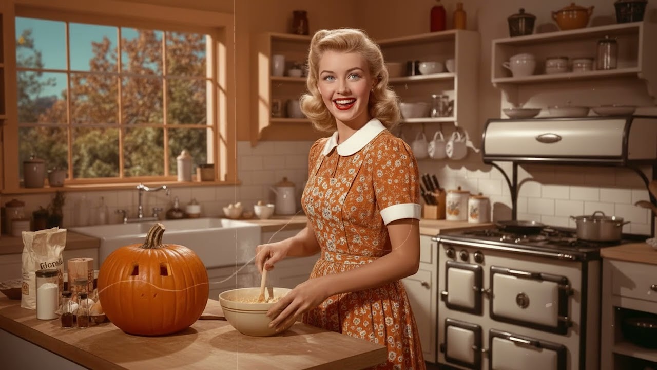 Autumn is Here! Positive Mood Music from 1940s | HAPPY Vintage Music for Baking | Fall Music