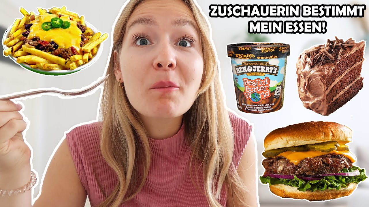 ZUSCHAUERIN BESTIMMT DEN GANZEN TAG MEIN ESSEN🤯😍🍰—war noch nie SO VOLL—