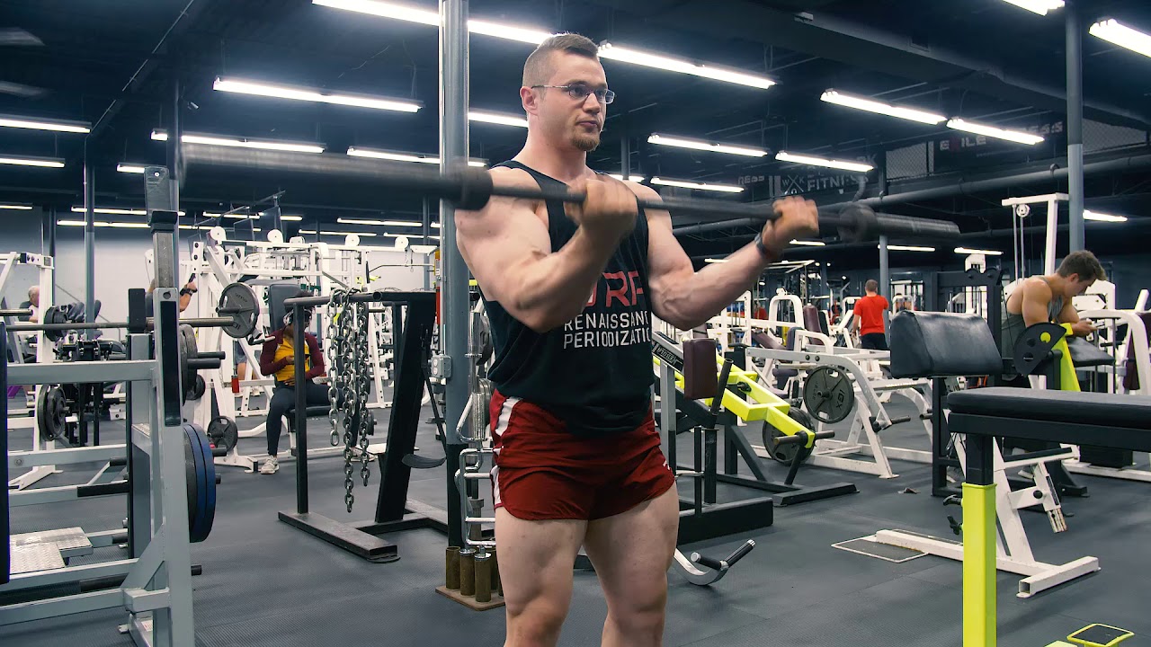 Barbell Curl Normal Grip