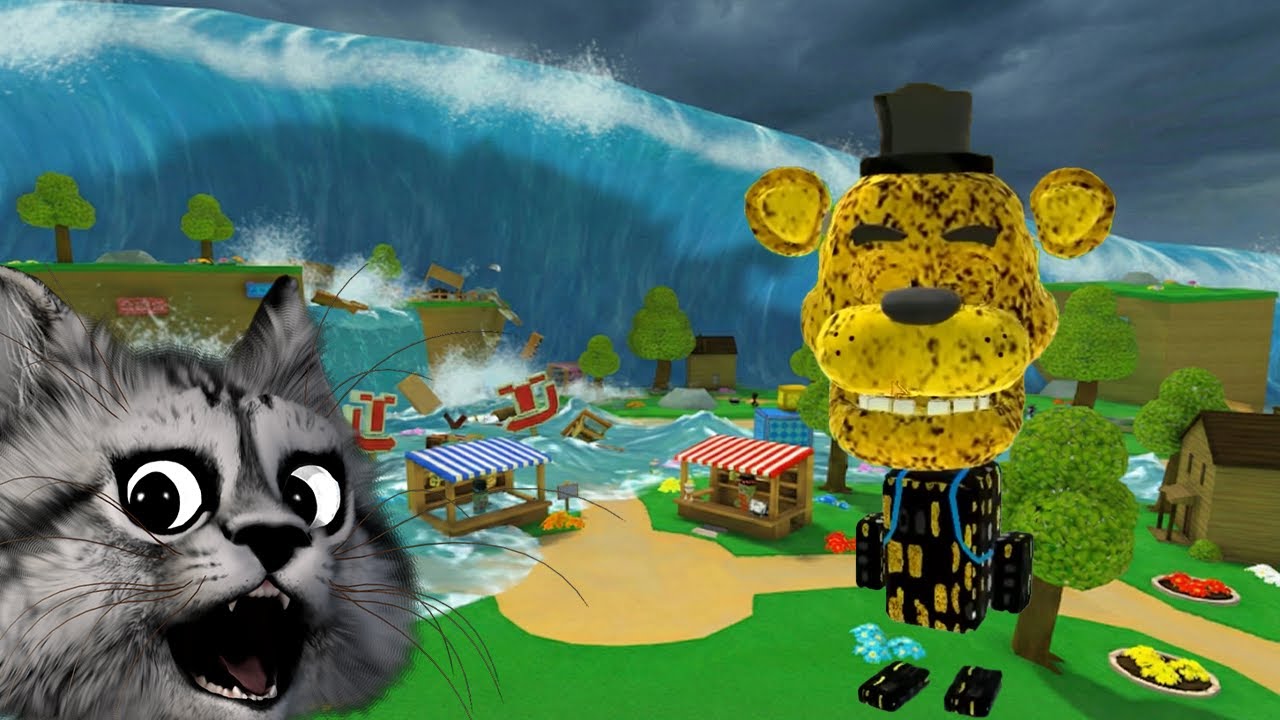 KÖYDE TSUNAMİ OLDU | Süper Ayı SÜPER FREDBEAR OLDU😱