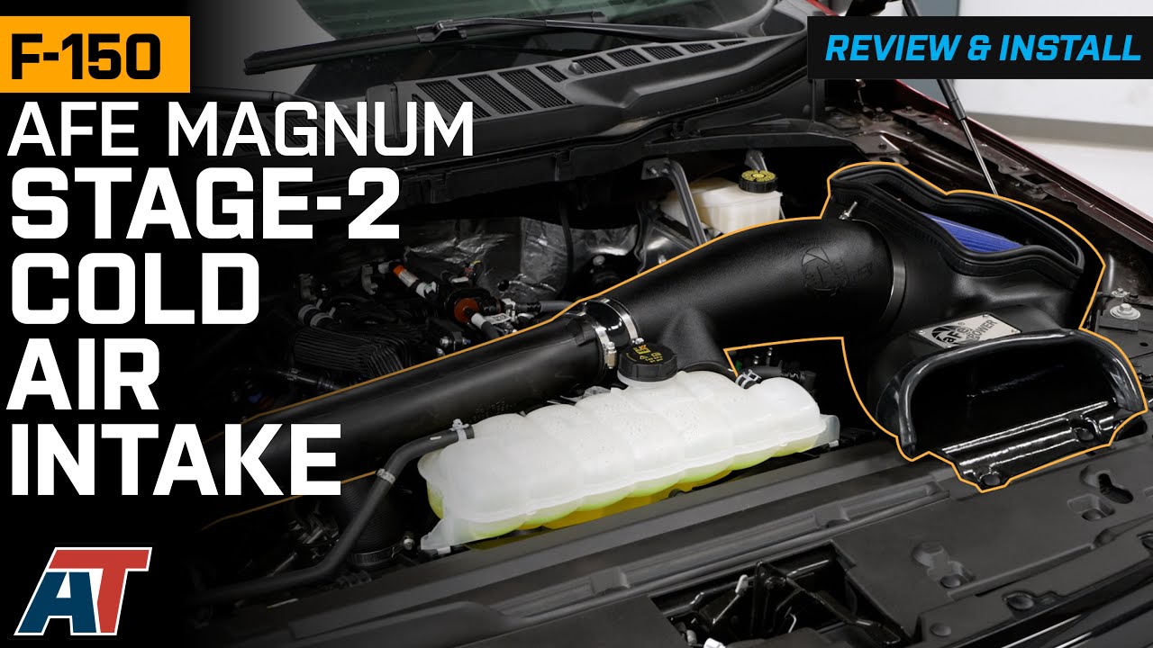 2021-2024 EcoBoost F-150 AFE Magnum FORCE Stage-2 Cold Air Intake Review & Install