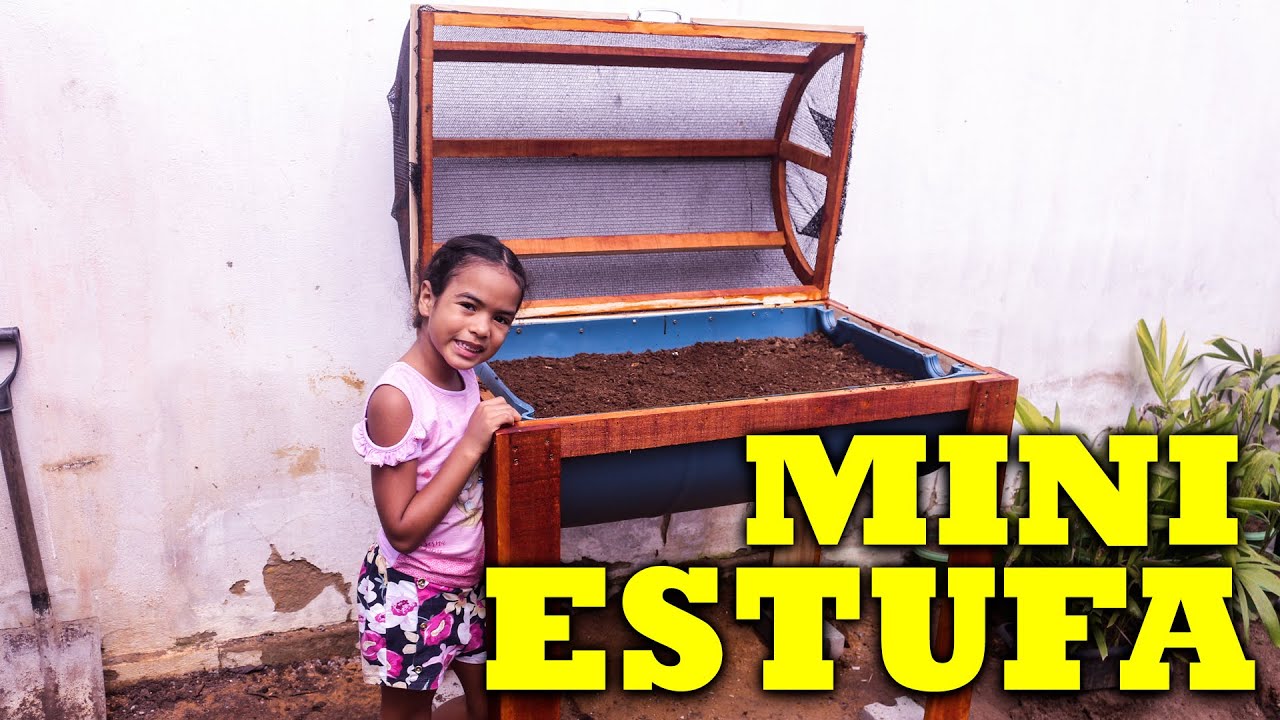 COMO FAZER UMA MINI ESTUFA PARA PLANTAR COENTRO ALFACE E VERDURAS EM GERAL