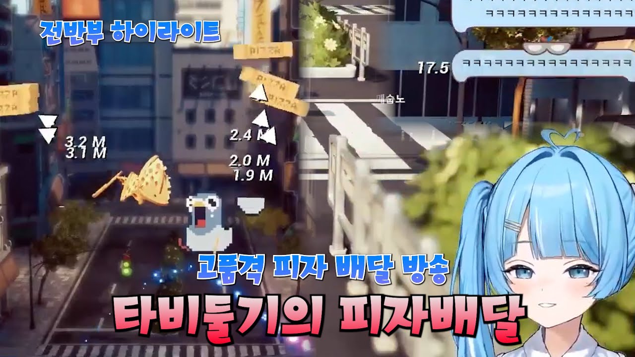 타비둘기의 피자 배달 이야기 (큰 결심만 넣음 ㅋㅋ)