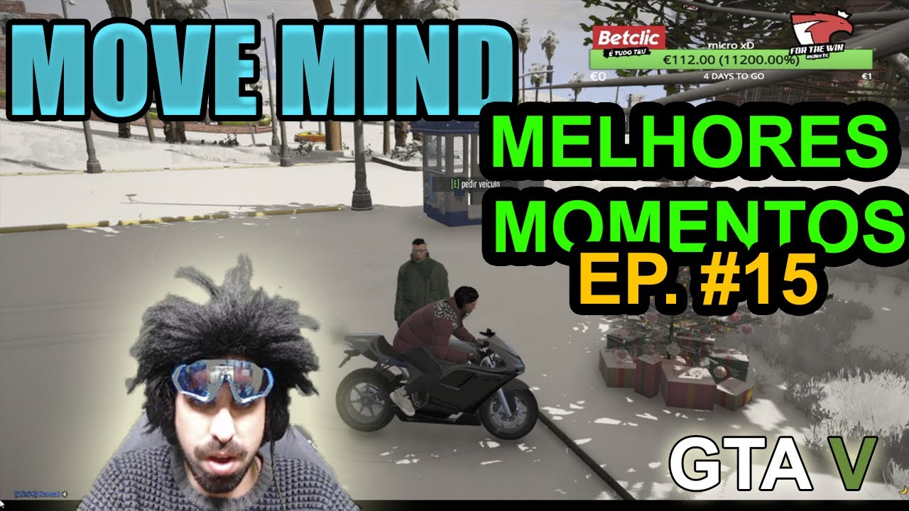 MOVE MIND - MELHORES MOMENTOS GTA V | #15 - HÉLDER FAZ CIUMES À LOLA MAS A RELAÇÃO AVANÇA