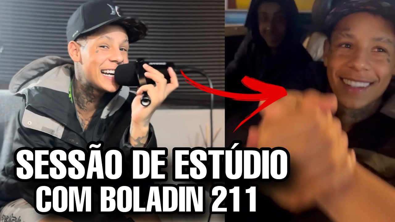 SESSÃO de ESTUDIO com BOLADIN 211 | MANSÃO DO CHARLIN #01