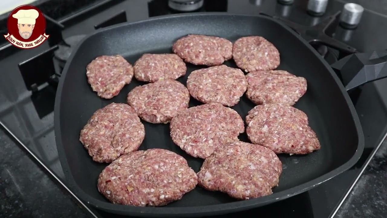 Ekmek Arası Patates Köfte Tarifi Homemade Turkish Meatballs⁄Kofta Recipe