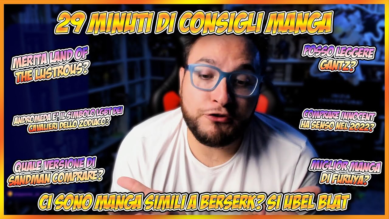 29 MINUTI DI CONSIGLI MANGA