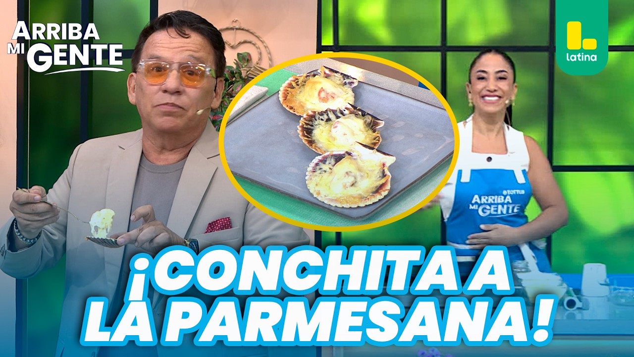 ¡Conchitas a la parmesana! Nelly Rosinelli nos enseña esta deliciosa receta | Arriba Mi Gente