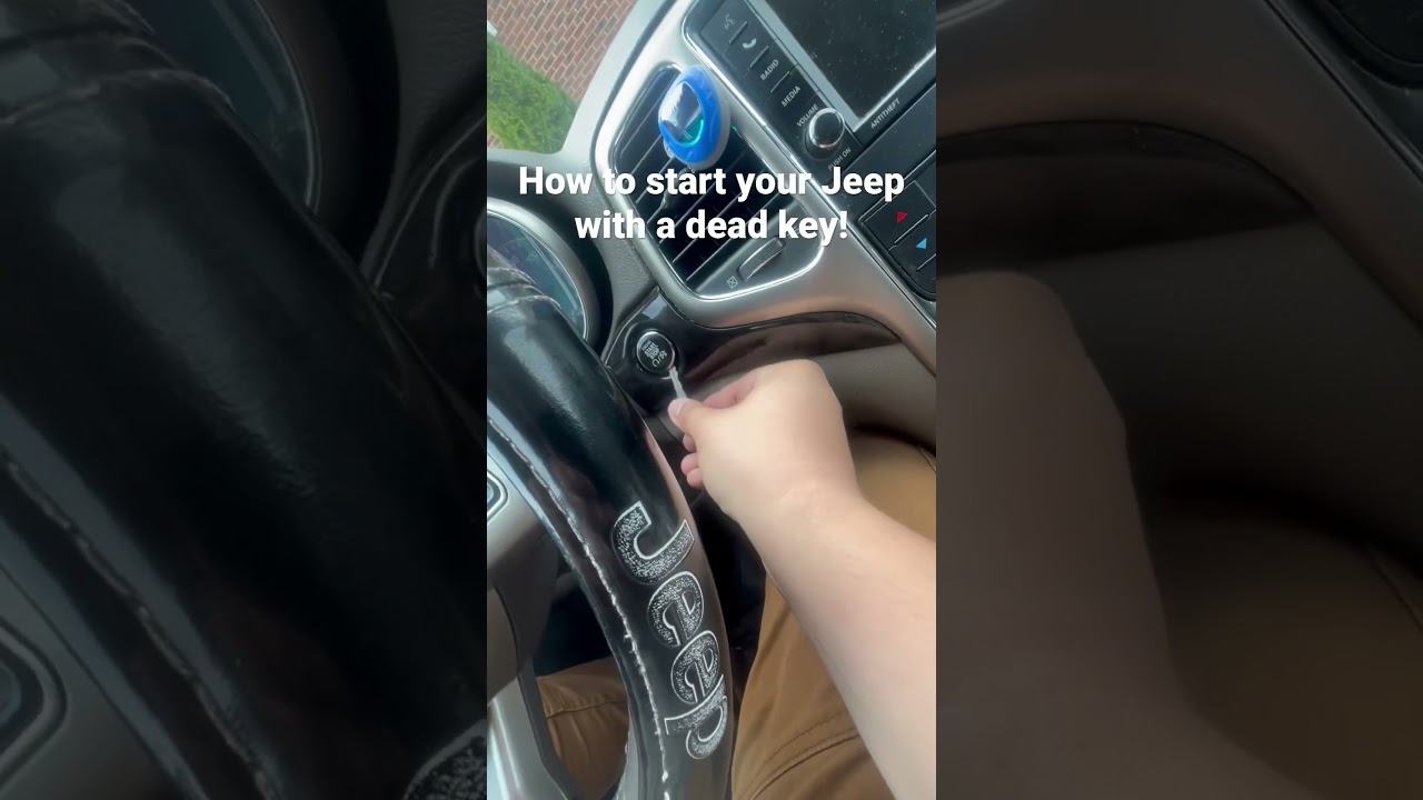 How to start your Jeep/Chrysler if your key fob dies.