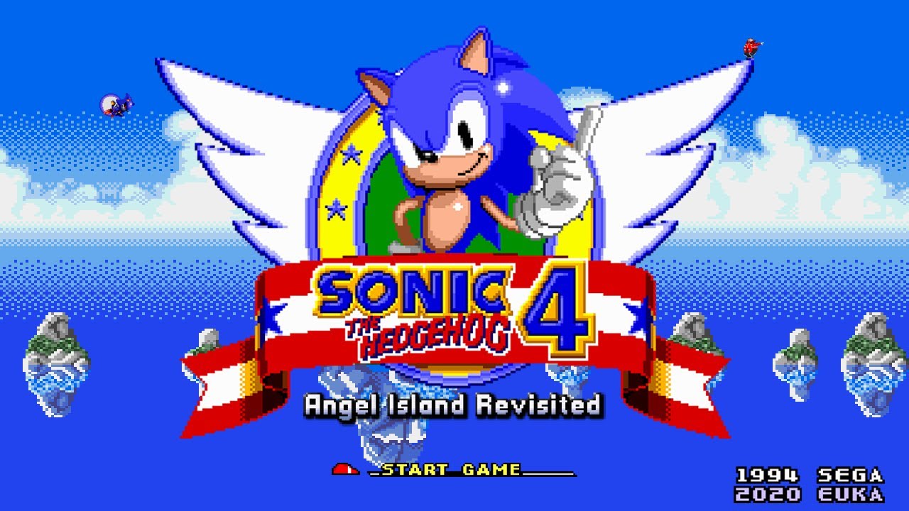 Sonic 3 A.I.R: Sonic 4 Genesis Edition ✪ Full Game Playthrough + Extra (1080p/60fps)