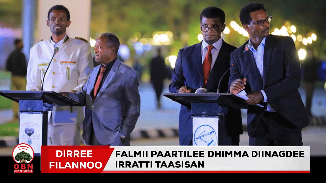 Dirree filannoo//Falmii paartilee dhimma Diinagdee irratti taasisan