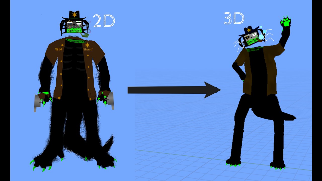 I FINALLY MADE CANINE 3D #3dart #3danimation