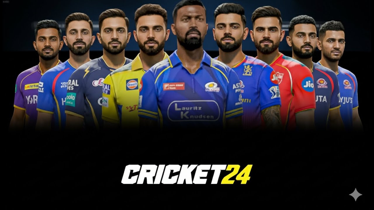 Playing IPL in TEST format - Cricket 24 - Noob Player