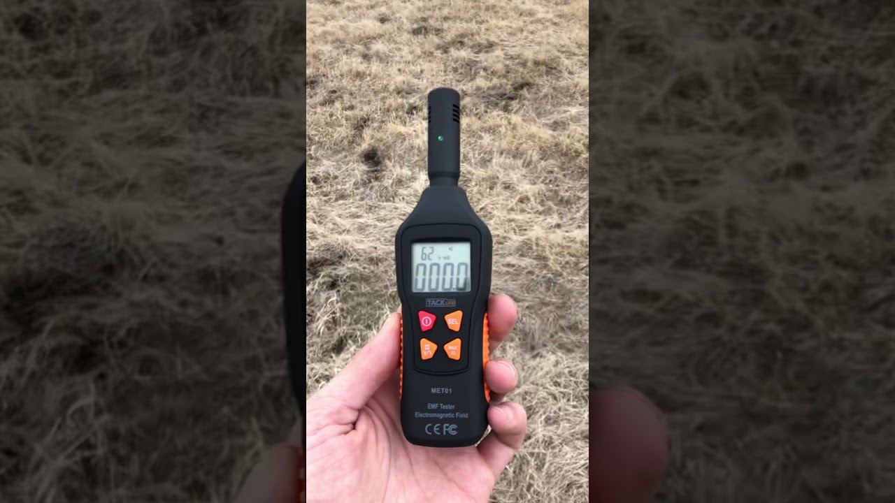 EMF meter near 230 KV transmission lines