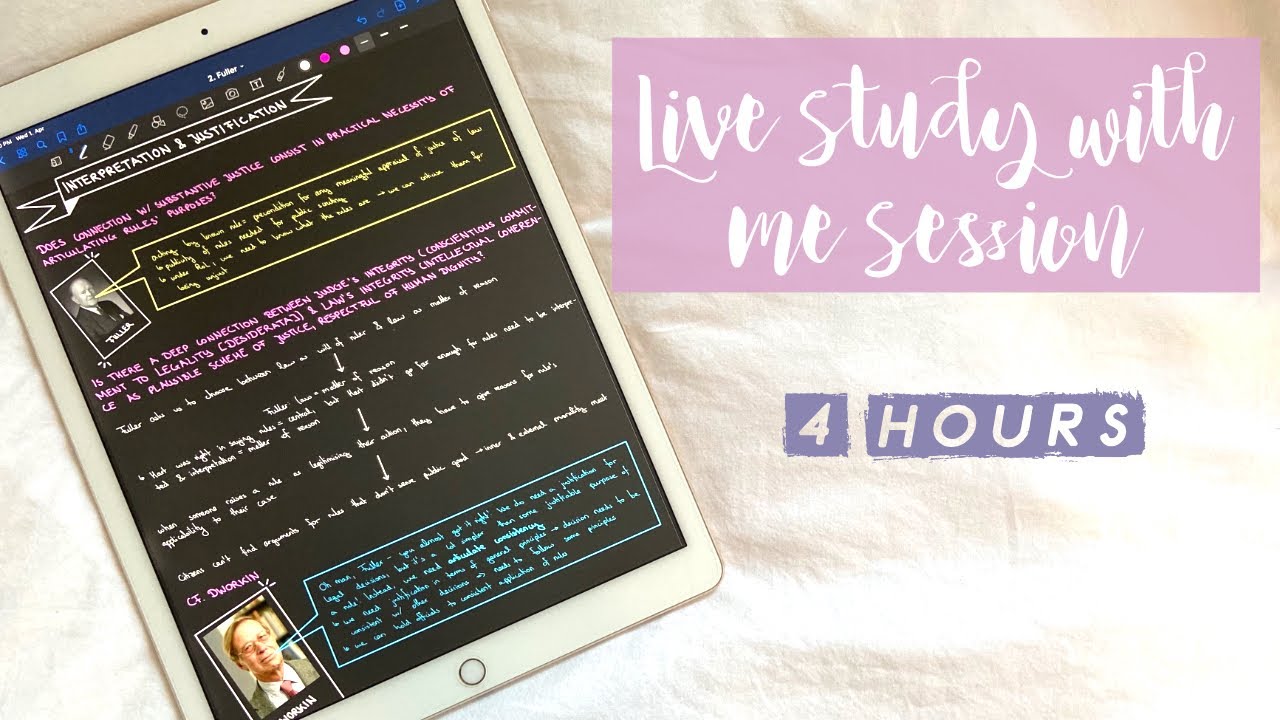 LIVE STUDY WITH ME | 2.5 HOURS | NO MUSIC