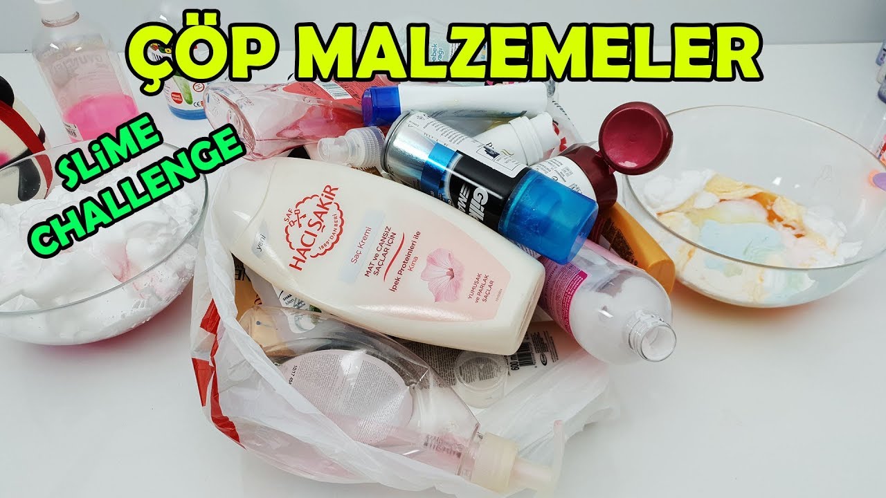 Çöp Malzemeler ile En Güzel Slime 'ı Kim Yapacak?