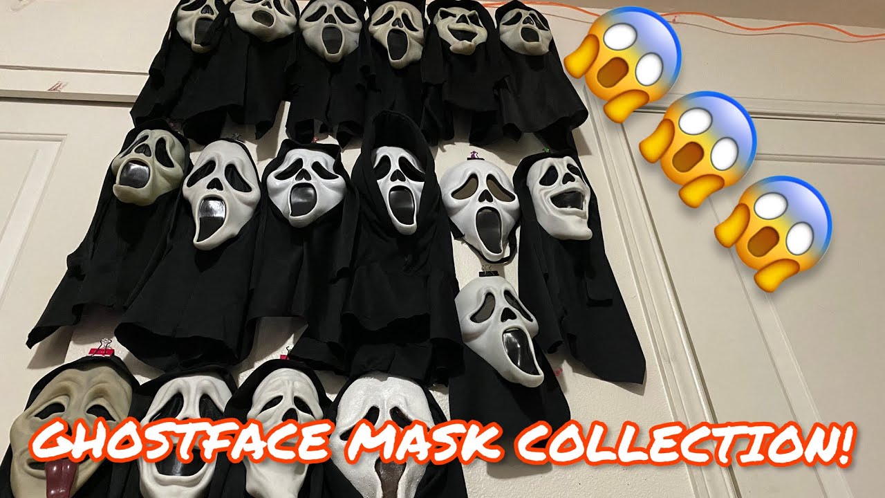 GHOSTFACE MASK COLLECTION!