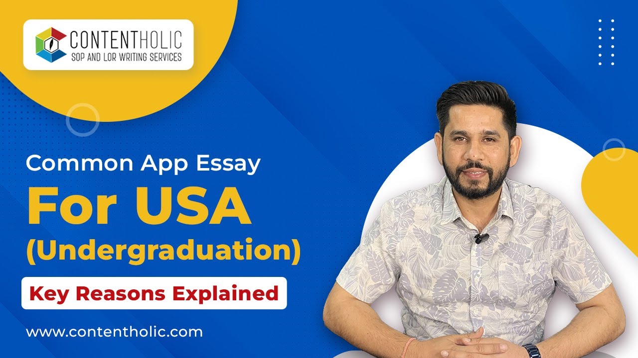 Common App Essay For USA | How to write it and tips to get you selected in Top IVY league Colleges