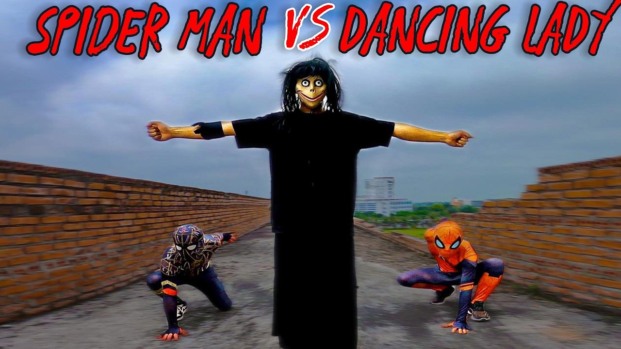 SPIDER MAN VS SERBIAN DANCING LADY 2025 ! (HORROR PARKOUR POV) SPIDERMAN COMEDY REVENGE
