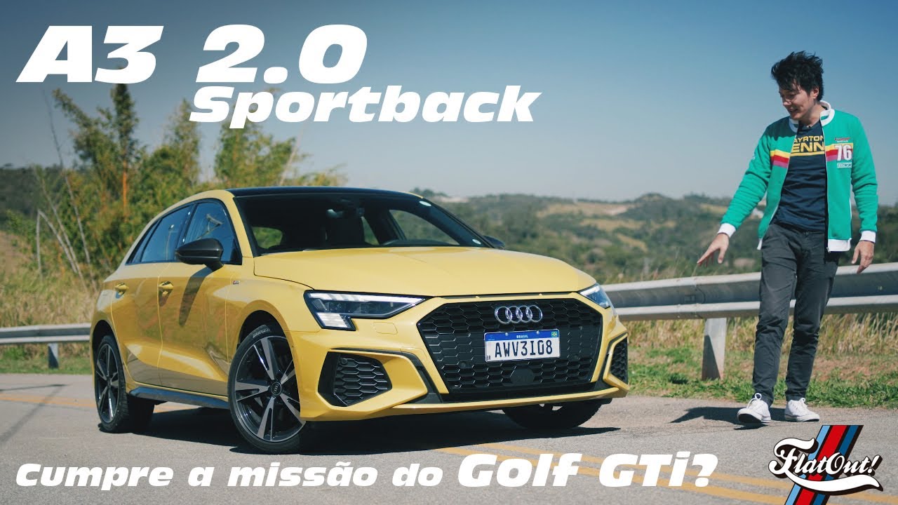 Audi A3 Sportback 2.0 TFSi 2022 é o Golf GTi 0km para quem pode pagar?