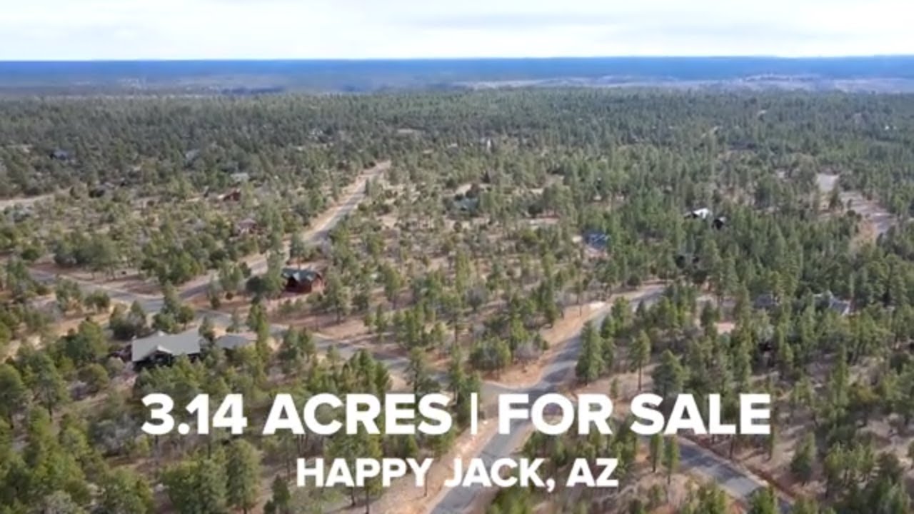 Land for Sale in Tamarron Pines | 3.14 Acre Happy Jack AZ Kingdom Lot (Sewer & Paved Roads!)