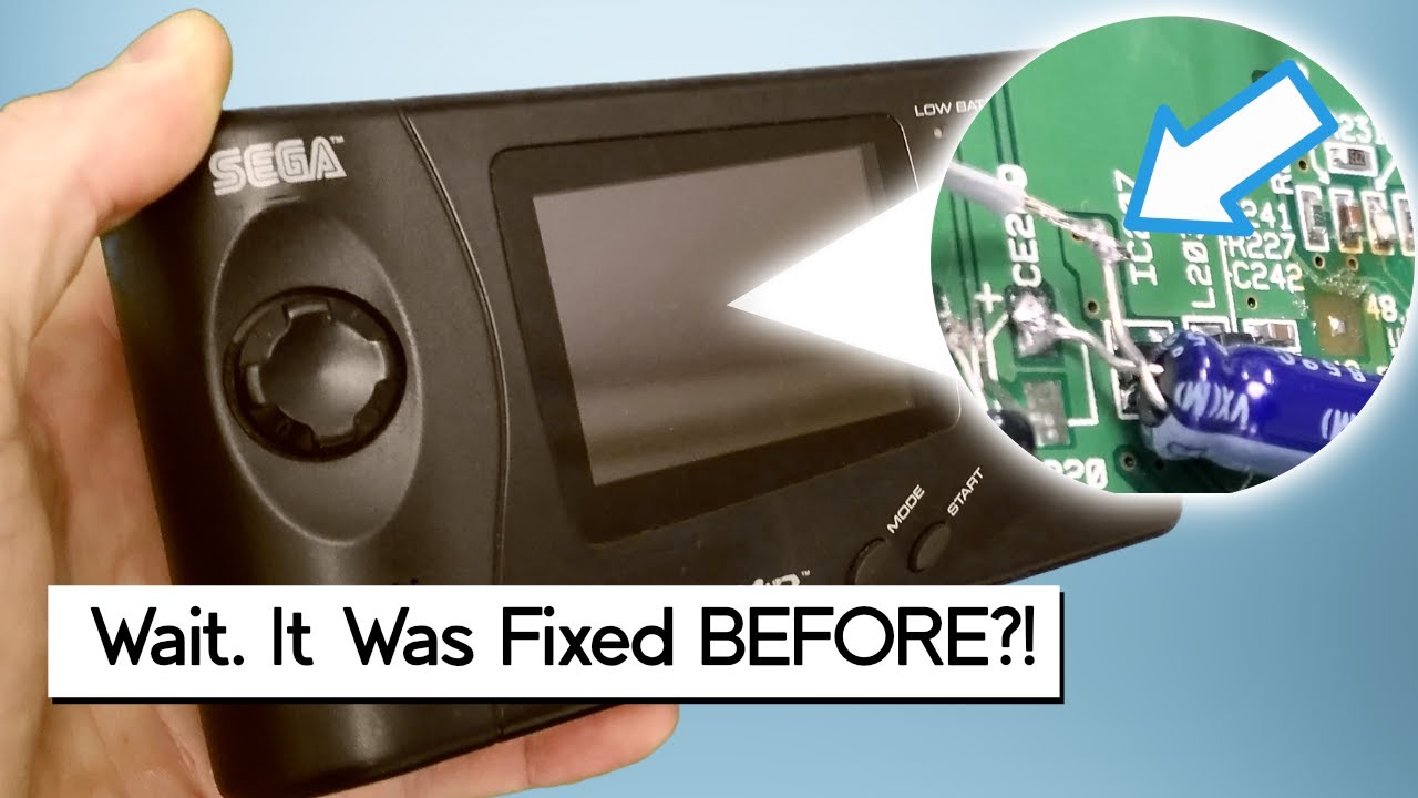 Давайте отремонтируем Sega Nomad подписчика!