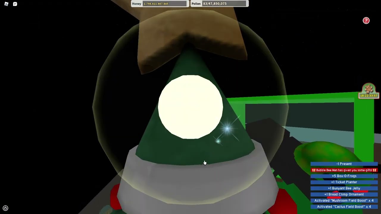 I gave Bubble Bee Man a present (cool rewards) ! + my progress on bbm quest