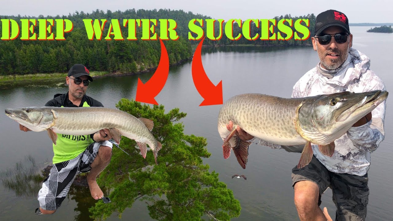 MUSKY FISHING DEEP STRUCTURE BREAKDOWN!!! Whiteboard Tactics to succeed on CANADIAN SHIELD lakes!!!