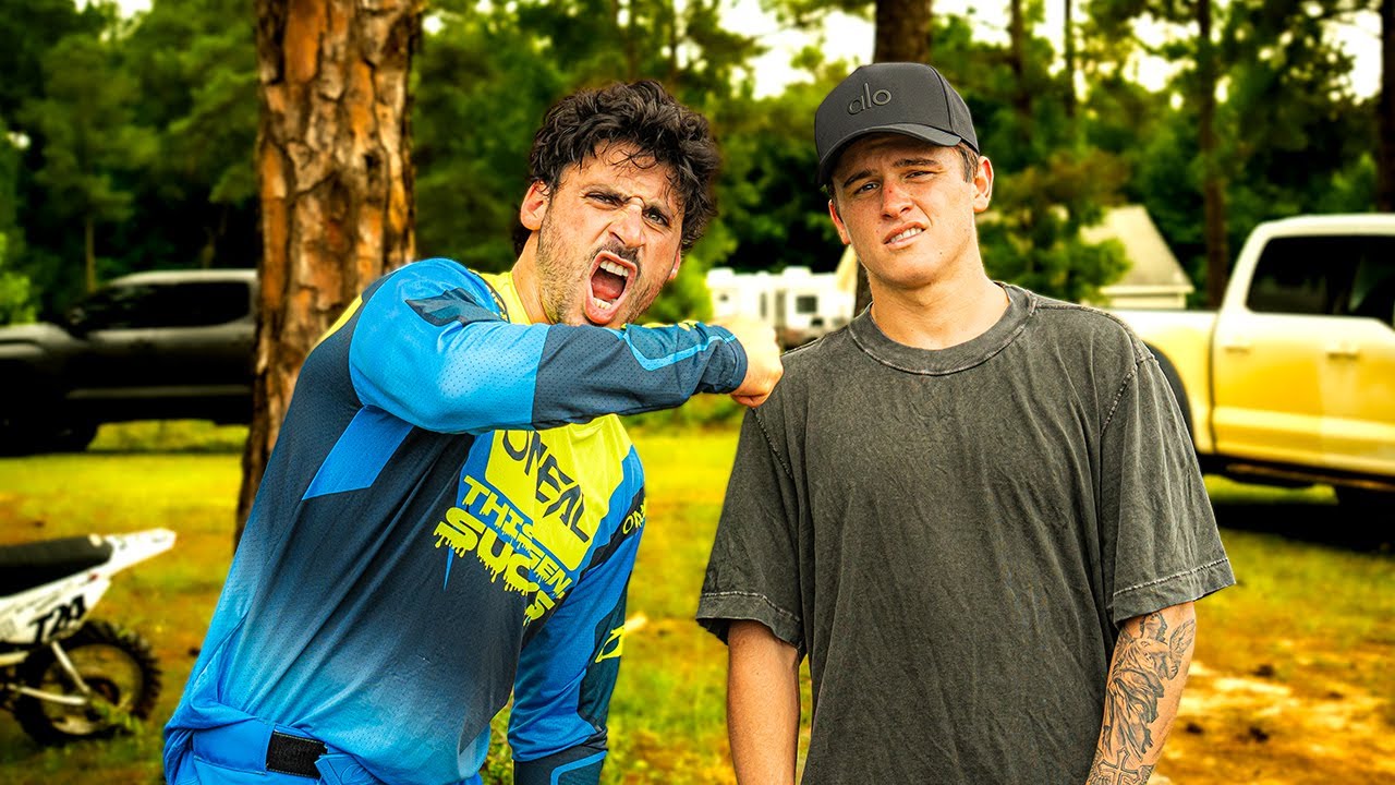 RIDE DAY WITH DEEGAN ON A 450!! - VLOG #60 