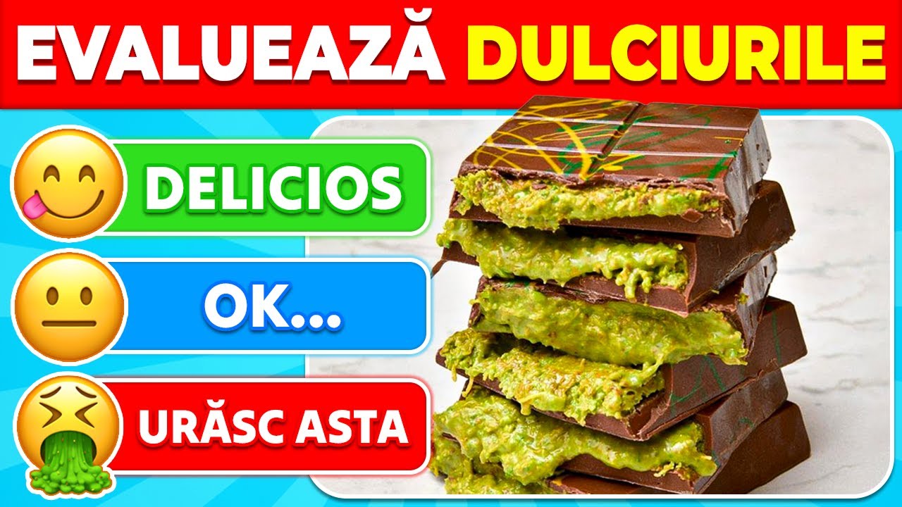 Evaluează Provocarea Dulciurilor & Gustărilor | Lista Ultimă de Dulciuri & Gustări
