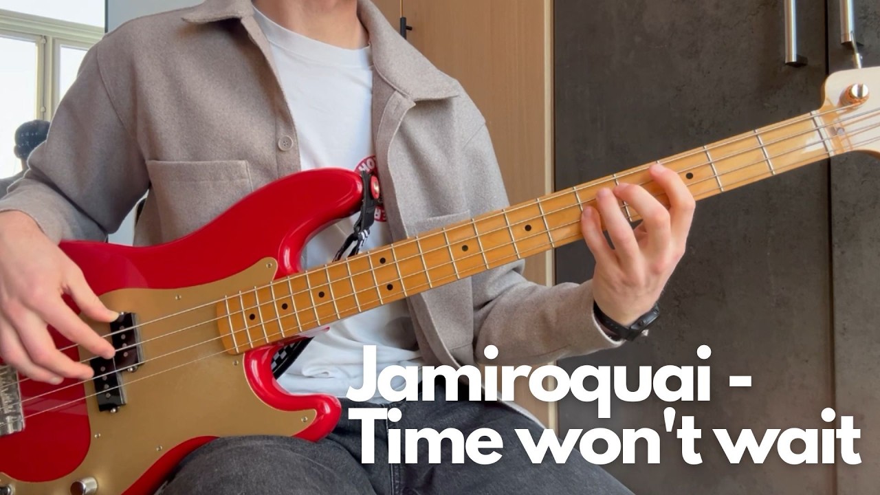 Jamiroquai - Time Won't Wait (Bass cover)