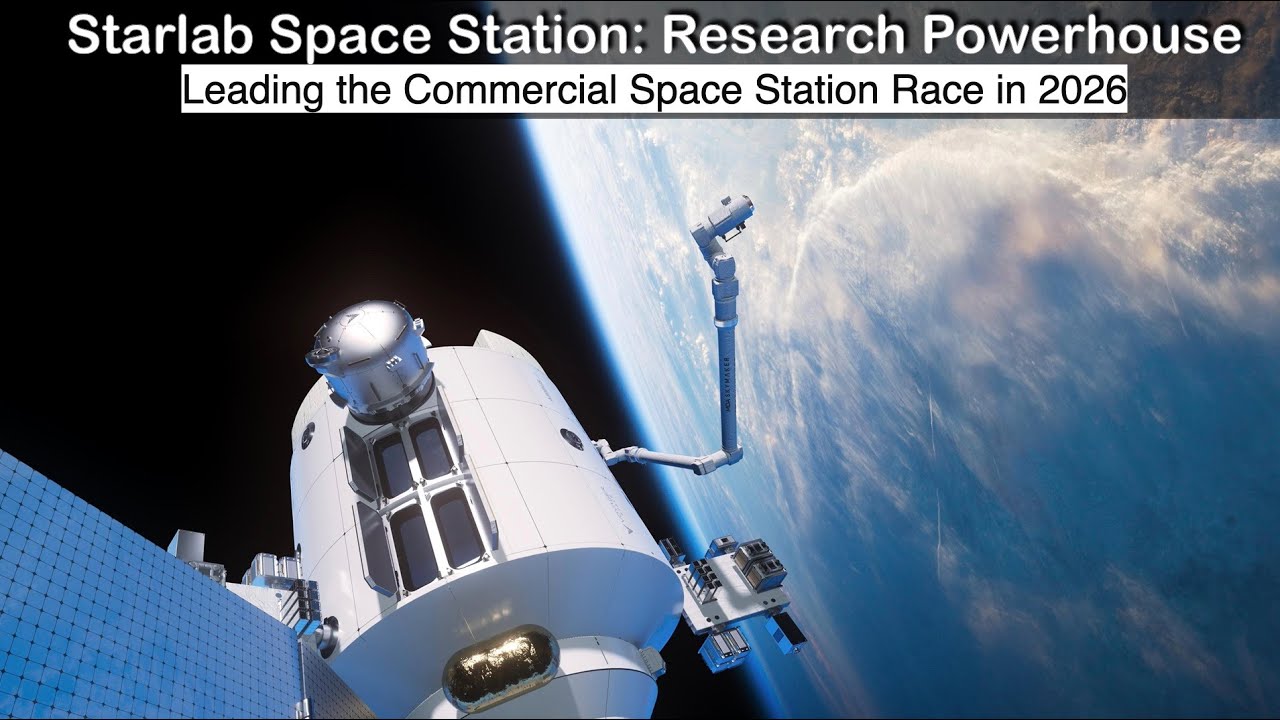 Ogromna przewaga badawcza Starlab: dlaczego w 2026 roku wyprzedzi Vast i Axiom