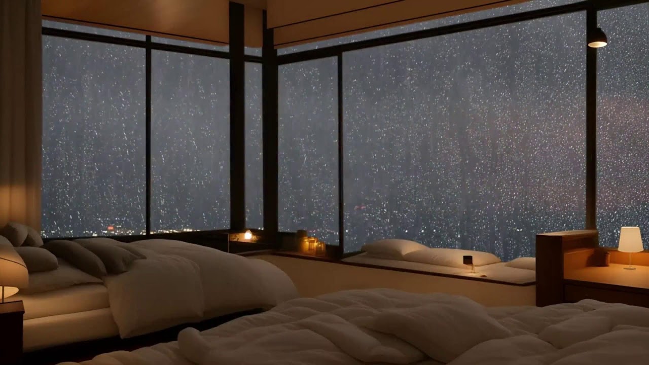 This Heavy Rain ASMR Will Instantly Cure Insomnia & Deepen Focus (Study & Relax) 9 Hours.