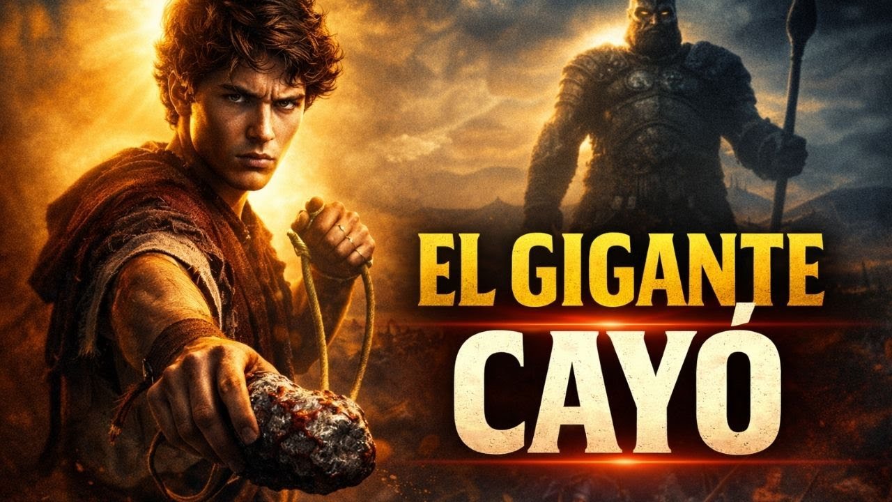 DAVID y GOLIAT: la HISTORIA de VALOR que CAMBIÓ TODO 😱⚔️ | Explicación BÍBLICA