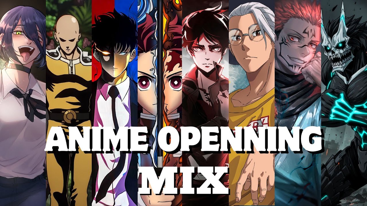 Anime Opening Music Mix | Best Anime OP All Time | Anime Opening Compilation 2025