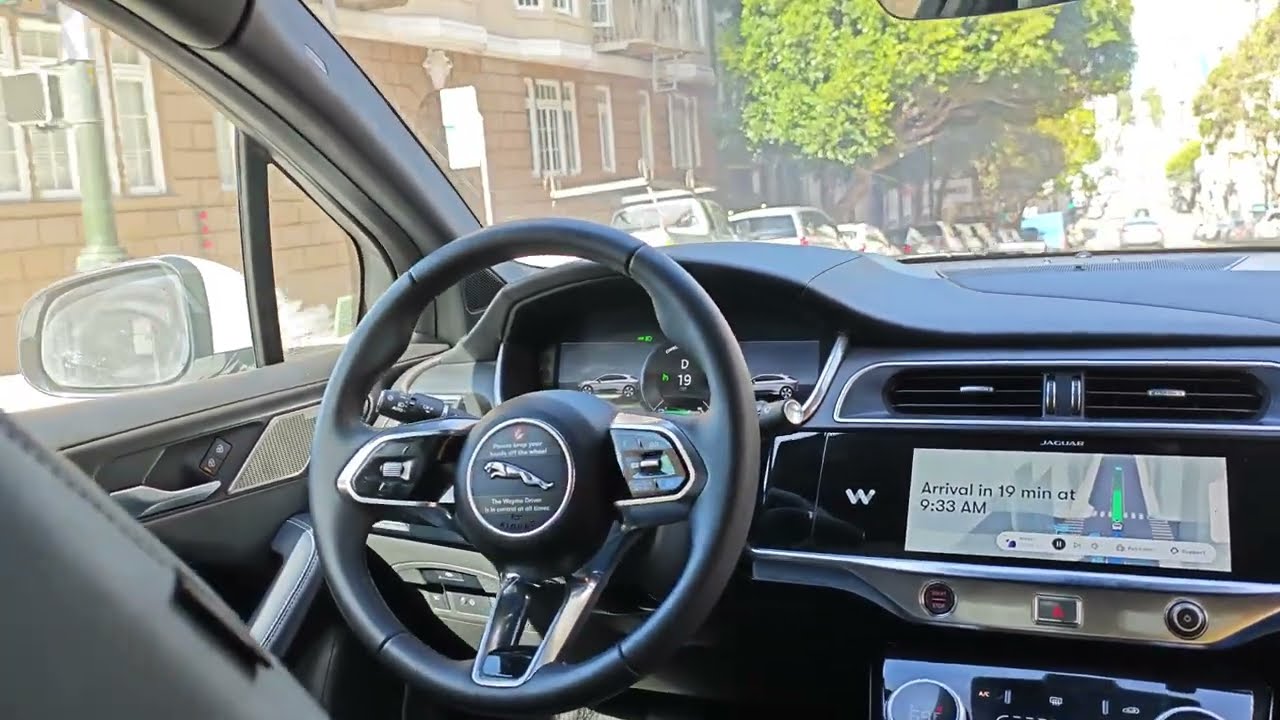 Przejażdżka autonomiczną taksówką Waymo ( BEZ KIEROWCY) w San Francisco.