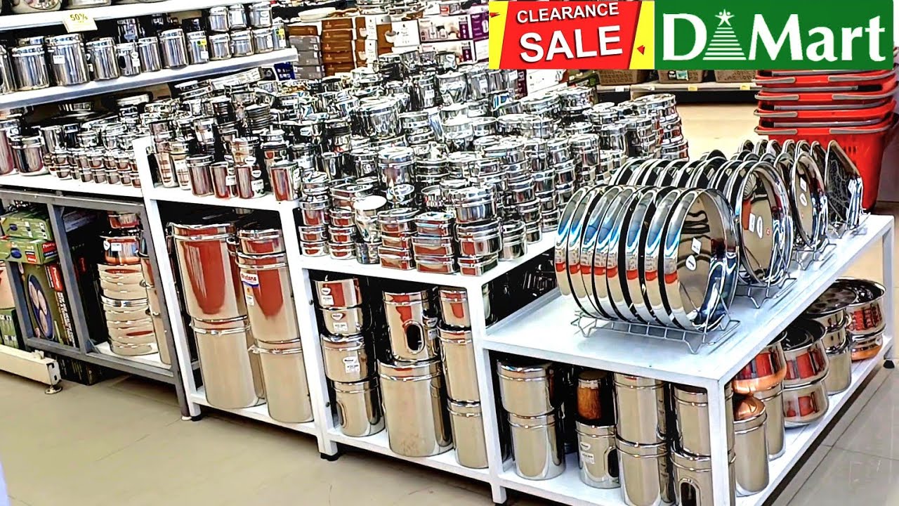 🔥D MART/Cheapest price Clearance sale!! Under ₹78/offers upto 85% off kitchen steel household items