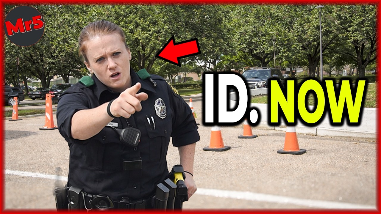 What To Do If Cops Unlawfully Demand ID? Watch And Learn | ID Refusal | First Amendment Audit