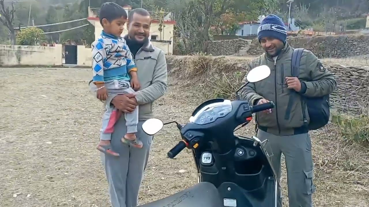 असवाल परिवार में आई नई जूपिटर स्कूटी ।। New jupitor scooty perces by Mandeep Aswal।।
