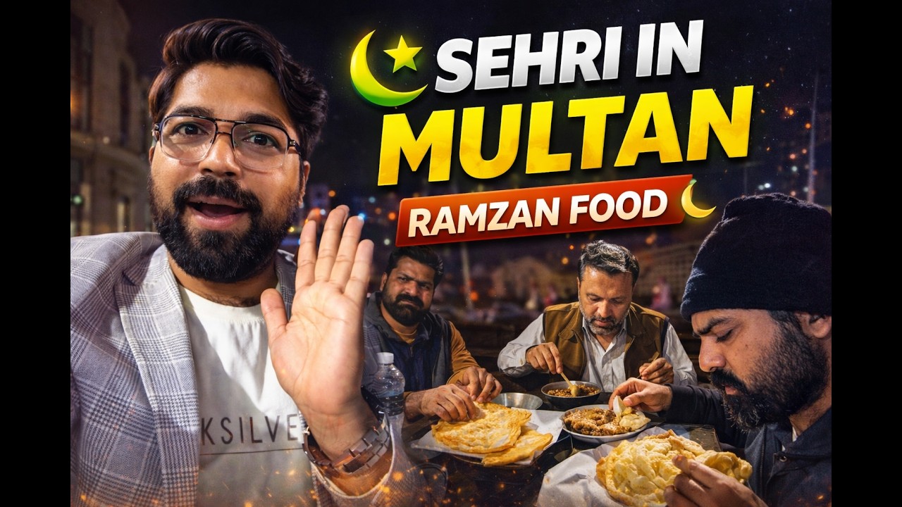 Sehri in Multan 🌙 | Ramzan Night Food Vlog | RDW Family