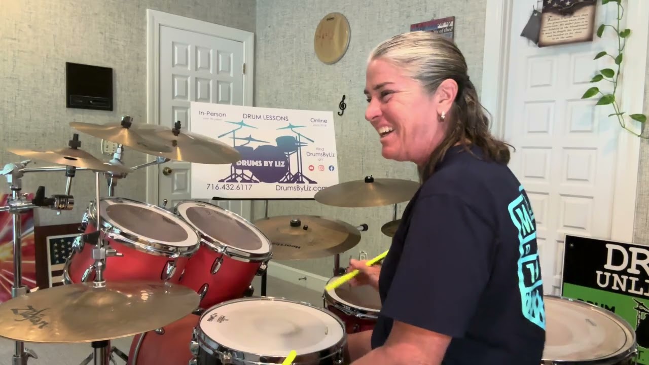 Busy Footwork & Polyrhythmic Sextuplet Drum Fill!  