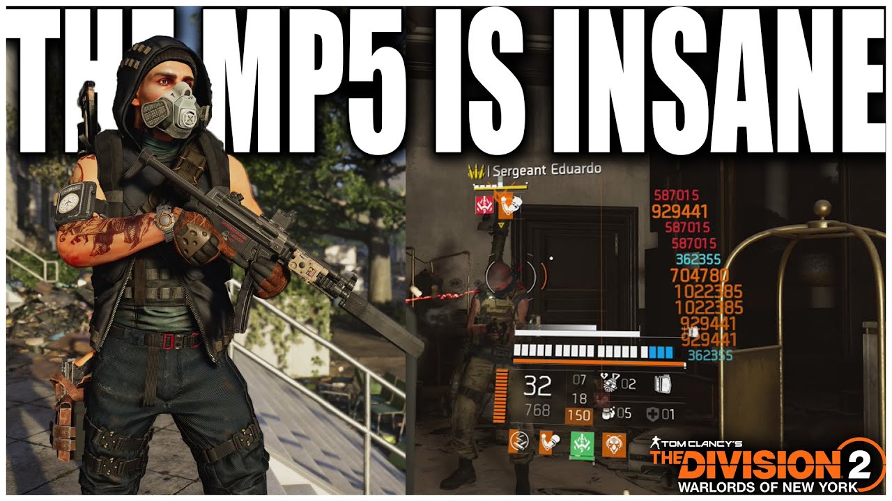 THE DIVISION 2 MP5 WITH THIS TALENT IS A MONSTER IN TU11 - 1 MILLION CRITS - FULL BUILD BREAKDOWN